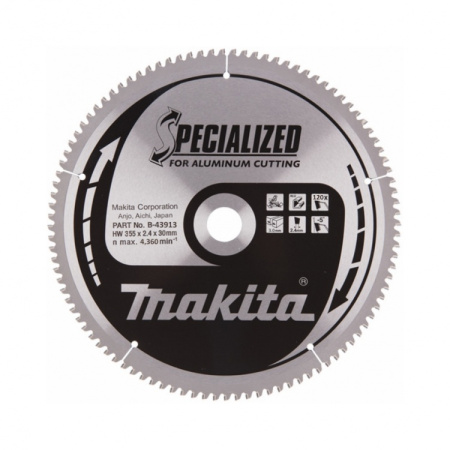 Диск  пильный по алюминию Makita 30х305мм 120 зуб