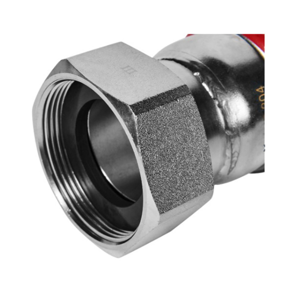 Картинка Переходник ВПр-ВР Ø 54х2" накидная гайка Нержавеющая сталь пресс ROMMER