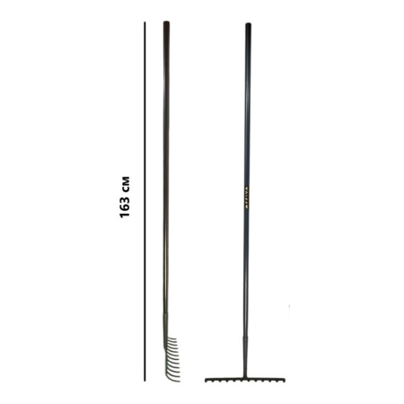 Картинка Грабли 12 зубцов цельнометаллические ARRIVA