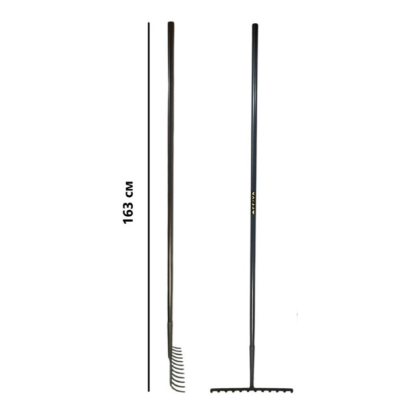 Картинка Грабли 12 зубцов цельнометаллические ARRIVA