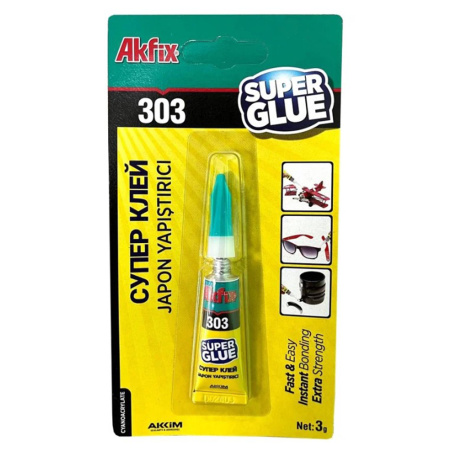 Супер клей 303 3 гр Akfix