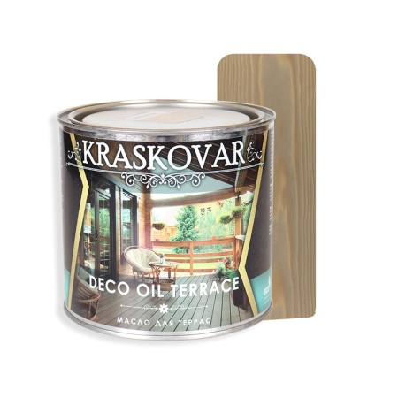 Масло для террас Kraskovar Deco Oil Terrace 2,2 л Крем-брюле