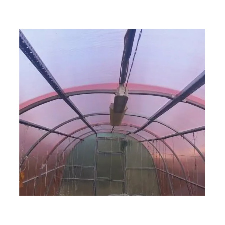 Картинка Сотовый поликарбонат GreenHouse-nano для теплиц Прозрачно-розовый 6000х2100х4 мм