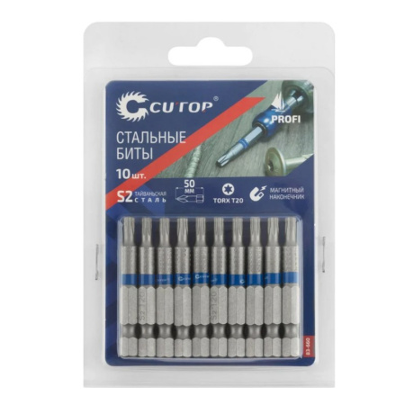Изображение Биты Cutop Torx T20 50 мм Картинка Биты Cutop Torx T20 50 мм