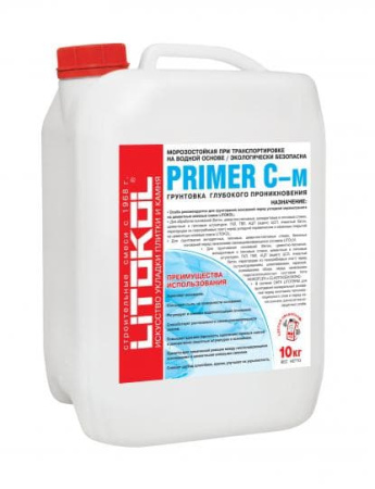 Литокол праймер C-м грунт глубокого проникновения 10 кг