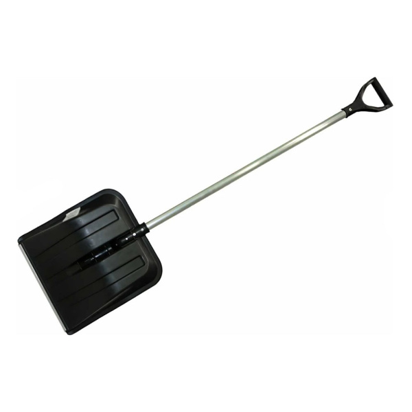 Картинка Лопата снеговая алюминиевый черенок и ручка 41х45 Макси Sturm