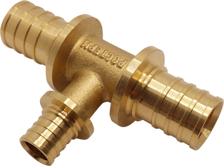 Картинка Тройник переходный 25х16х25 мм Латунь РОСТерм