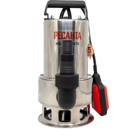 Картинка Насос дренажный Ресанта НД-15500Н/35 77/2/2