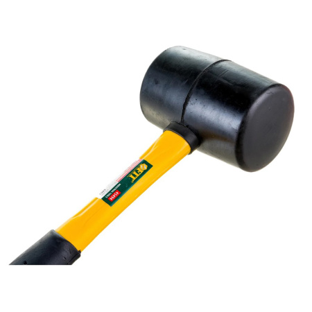 Картинка Киянка резиновая фиберглассовая рукоятка 680 гр FIT