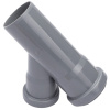 Картинка Тройник 50х40/45° Серый Политэк