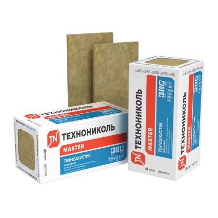 Утеплитель 1200x600x100 мм 2,88 м² Технониколь Техноакустик