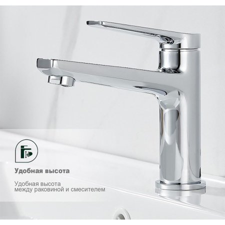 Картинка Смеситель для умывальника Хром SPLENKA 9S04.10