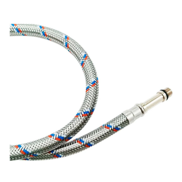 Картинка Гибкая подводка для смесителей 1/2" М10х37 120 см PE-X ТИТАН Ростерм