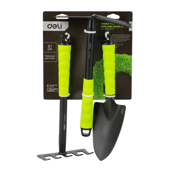 Картинка Набор садового инструмента мини 3 предмета DELI DL580803