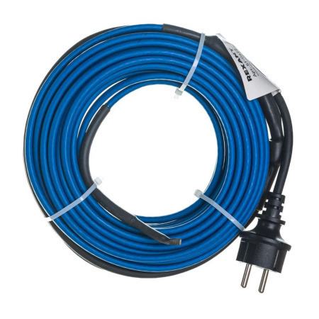 Кабель греющий саморегулирующийся SRL 15MSR-PB на трубу 20м/300Вт REXANT