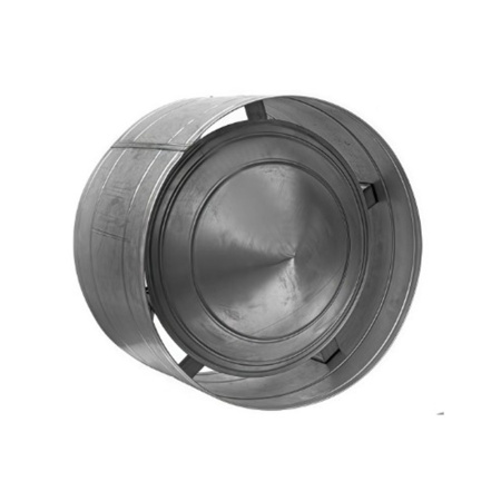 Картинка Дефлектор ЦАГИ для круглых воздуховодов оцинкованная сталь Ø 160 мм