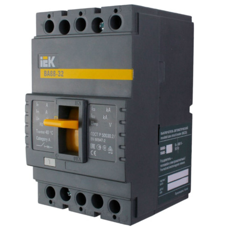 Выключатель автоматический ВА88-32 3Р 100А 25кА IEK