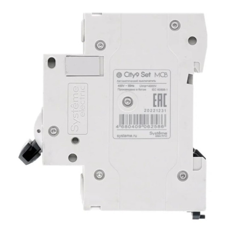 Картинка Выключатель автоматический 4п 16А С 4.5kA 400В City9 Set Systeme Electric