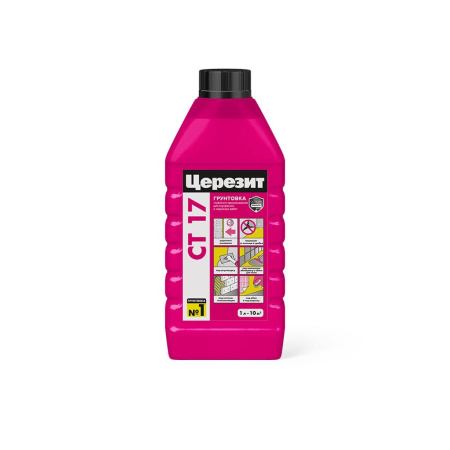 Церезит СТ 17 Грунтовка-концентрат глубокого проникновения 1к9 1 л