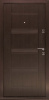 Картинка Дверь комфорт К В 860х2050 мм правая венге с цилиндрическим замком и дверной ручкой