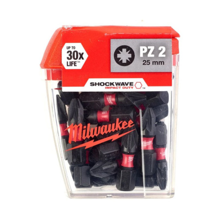 Картинка Бита PZ2 25 мм SHOCKWAVE Milwaukee