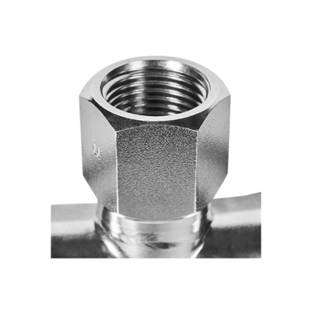 Картинка Тройник-переходник ВПр-ВР Ø 28х1/2"х28 Нержавеющая сталь пресс ROMMER