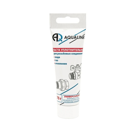 Паста уплотнительная для резьбовых соединений 25 г туба 02200 AQUALINK