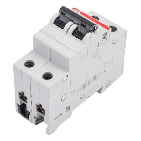 Картинка Автоматический выключатель 2п SH202 С 10А 4,5кА ABB