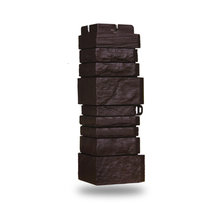 Угол наружный Grand Line Сланец Classic Шоколад 460х160 мм