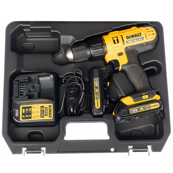 Картинка Аккум.дрель шуруповерт DeWALT DCD776S2А-ks 18В