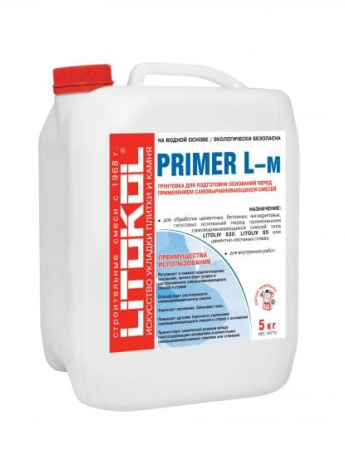 Литокол праймер L-м Грунт для наливных полов 5 кг