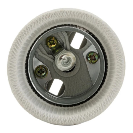 Картинка Патрон E40 керамический подвесной 16А 250В голиаф Д-002 IN HOME