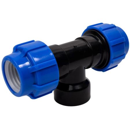 Картинка Тройник переходной ПНД внутренняя резьба 50х2"х50 ТПК-АКВА Политэк