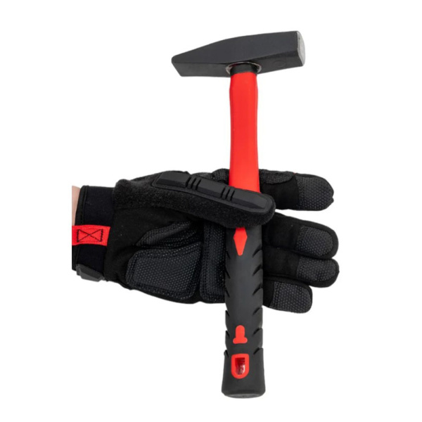 Картинка Молоток кованый с обрезиненной ручкой 400 г Кедр