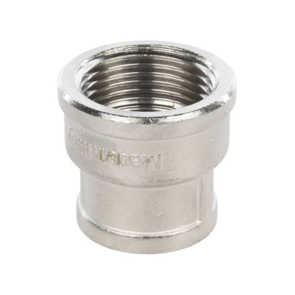 Картинка Муфта переходная ВВ 1"х3/4" никелированный STOUT