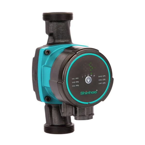 Картинка Насос циркуляционный с мокрым ротором MASTER S 25-6 180 PN10 230В/50Гц энергоэффективный Shinhoo