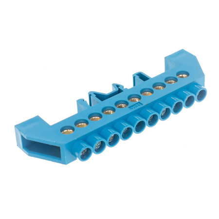 Картинка Шина нулевая комбинированный DIN-изолятор типа Стойка ШНИ-8х12-10-КС-С IEK