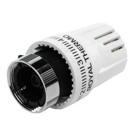 Картинка Термоголовка жидкостная М30х1,5 Белый RTO Royal Thermo