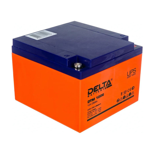 Картинка Аккумуляторная батарея DTM 12В 26Ач DTM 1226 DELTA