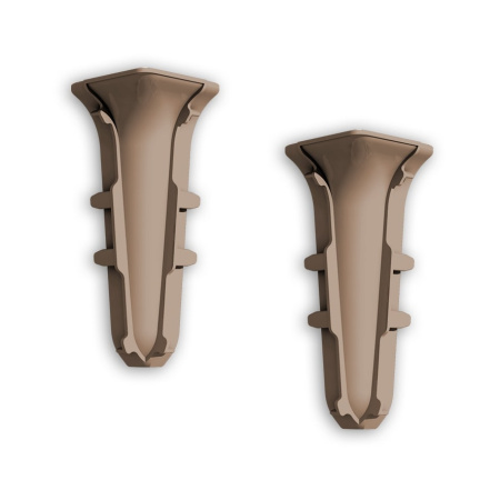 Картинка Угол внутренний для плинтуса Идеал Классик К-П70 Орех миланский 292