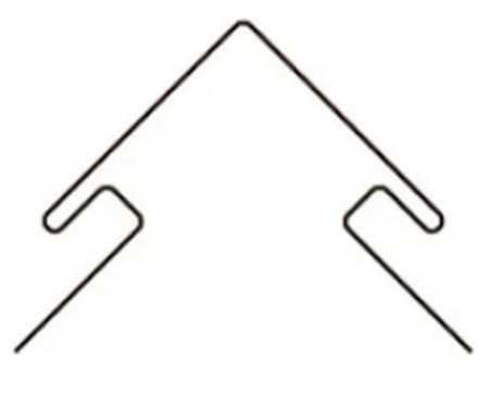 Картинка Угол наружный 3000 мм Слоновая кость Grand Line Tundra