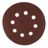 Круг шлифовальный Абразивный для липучки 180з с отверстиями 125 мм РОСОМАХА