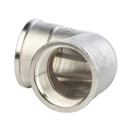 Картинка Угольник ВВ 1 1/4" никелированный STOUT