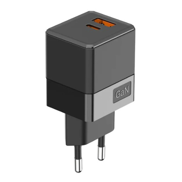 Картинка Сетевое зарядное устройство с двумя портами USB-A и USB-C 35Вт Rexant