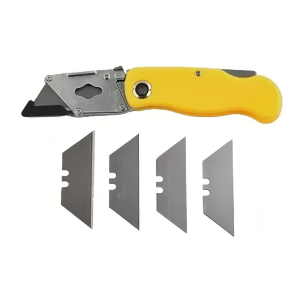 Изображение Нож трапеция по гипсокартону 4 лезвия МХ09325 Maximum QUALITY TOOLS Картинка Нож трапеция по гипсокартону 4 лезвия МХ09325 Maximum QUALITY TOOLS