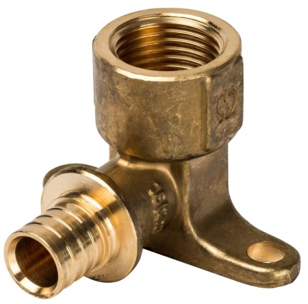 Уголок ВР 16 х 1/2' с креплением аксиальный SFA-0009-001612 STOUT
