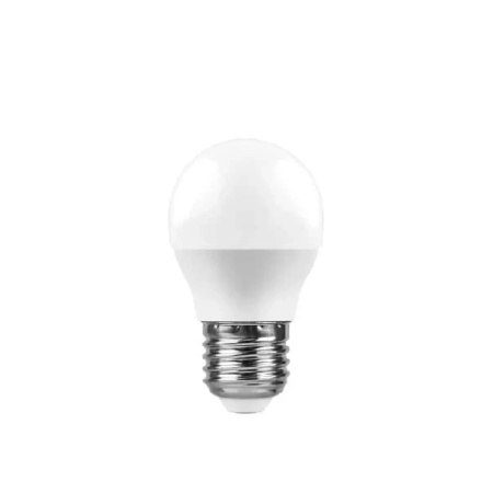 Лампа светодиодная Feron LED 7вт E27 Белый шар