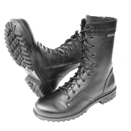 Ботинки Бизон Трек натуральный мех цвет Черный ТК-14Д размер 43