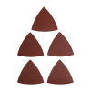 Картинка Листы шлифовальные треугольные 80 мм 5 шт FIT