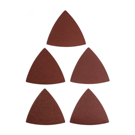 Картинка Листы шлифовальные треугольные 80 мм 5 шт FIT